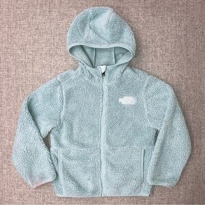 The North Face Kids Light Blue Fleece Hoodie